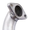 Removes the stock turbo muffler giving louder turbo noises and streamlines air flow from the turbo