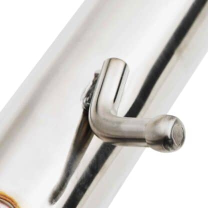 High flow design removes the OEM centre resonator box