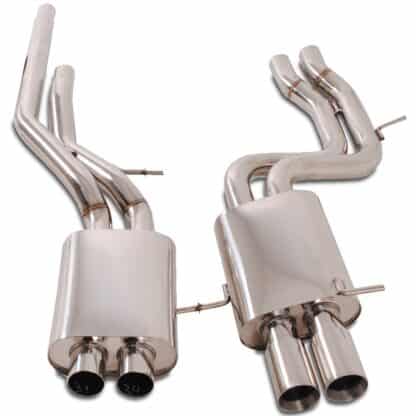 3″ Fully polished tailpipes to fit the OEM rear valance