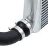 High flow bar and plate design intercooler core
