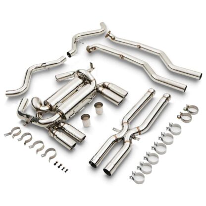 Free flowing system to get the most from the S65 V8 engine