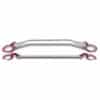 Designed to reduce chassis flex to improve steering response and stability