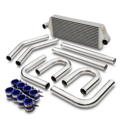 High flow bar and plate design intercooler core