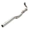 2.5″ bore throughout replacing the restrictive precat and downpipe