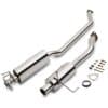 Mandrel bent and fully TIG welded for strength and durability.