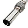 Manufactured from Mandrel bent T304 grade stainless steel with full TIG welding for strength and durability