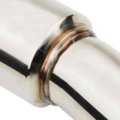 Flexi included to reduce strain on the rest of the exhaust system