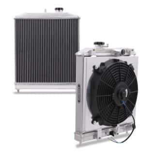 Twin aluminium core will achieve up to 30% greater cooling capability than OEM