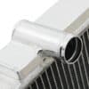 Twin aluminium core will achieve up to 30% greater cooling capability than OEM