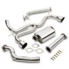 Supplied with both a SIlenced and Un-SIlenced centre section to match your desired volume