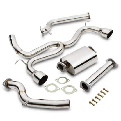 Supplied with both a SIlenced and Un-SIlenced centre section to match your desired volume
