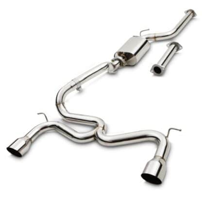 Free flowing system designed to get the most of the 5 cylinder powerplant