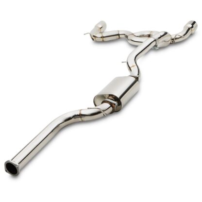 Free flowing system to get the most from the 5 cylinder turbo powerplant