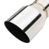4″ Polished tailpipes to fit the OEM rear valance