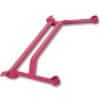 Manufactured from highest quality and strength alloy to help reduce weight without compromising strength