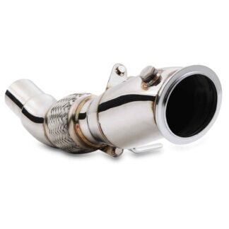 Our Gravity Performance Decat Down Pipe is designed to remove restrictions from within your OEM exhaust system