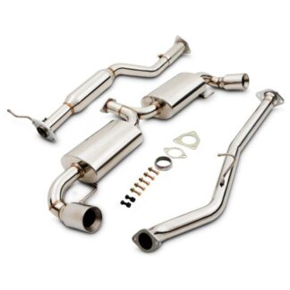 Gravity Performance Exhaust Systems are designed in house to fit OEM mounting points for perfect fitment to your vehicle. Our Gravity Performance Exhausts greatly enhances the sound with a captivating exhaust note while also increasing performance.
