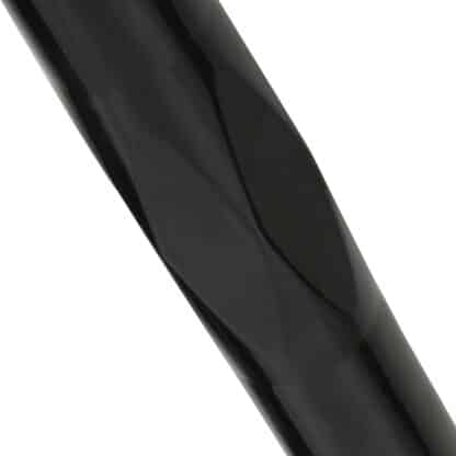 Spherical bearing mounted inner pivot points rather than bushes to reduce static friction and improve suspension performance