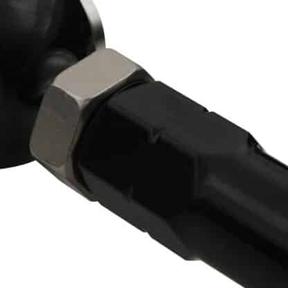 Durable black finish to increase lifespan