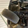 Up to 70°+ of steering lock depending on wheel + tire combination