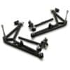 Adjustable suspension control arm kit designed to directly replace the standard units