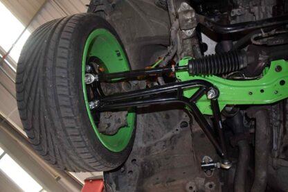 Adjustable suspension control arm kit designed to directly replace the standard units