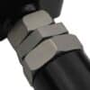 Bearing mounted inner pivot points rather than bushes to reduce static friction and improve suspension performance