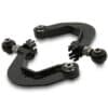 Adjustable suspension control arm kit designed to directly replace the standard units