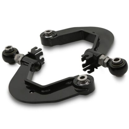 Adjustable suspension control arm kit designed to directly replace the standard units
