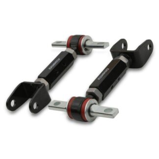 Fully adjustable suspension control arm kit designed to directly replace the standard units