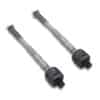 Direct replacement with OEM steering rack and track rod ends