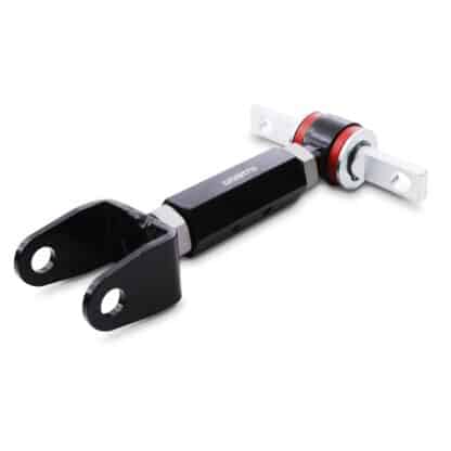 Stiffer bushes to improve suspension performance and durability
