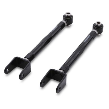Adjustable suspension control arm kit designed to directly replace the standard units