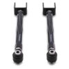 Spherical bearing mounted inner pivot points rather than bushes to reduce static friction and improve suspension performance