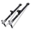 Adjustable suspension control arm kit designed to directly replace the standard units