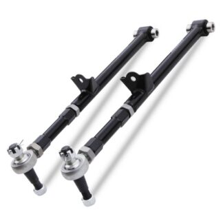 Adjustable suspension control arm kit designed to directly replace the standard units