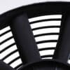 Supplied complete with two 12v 80w electric fans (11' straight blade design)