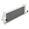 Tube and fin design for good heat transfer properties with low weight and low pressure drop across its core.