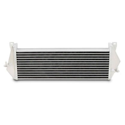 Tube and fin design for good heat transfer properties with low weight and low pressure drop across its core.
