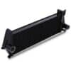 Tube and fin design for good heat transfer properties with low weight and low pressure drop across its core.