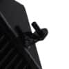 Tube and fin design for good heat transfer properties with low weight and low pressure drop across its core.