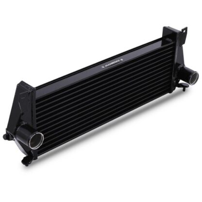 Tube and fin design for good heat transfer properties with low weight and low pressure drop across its core.