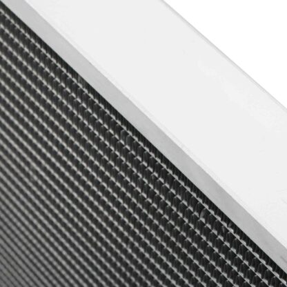 Twin channel aluminium core will achieve up to 30% more cooling capability than the standard radiator.