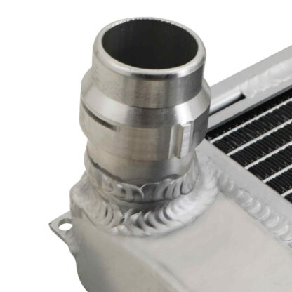 Polished alloy and TIG welded for strength and long lasting durability.