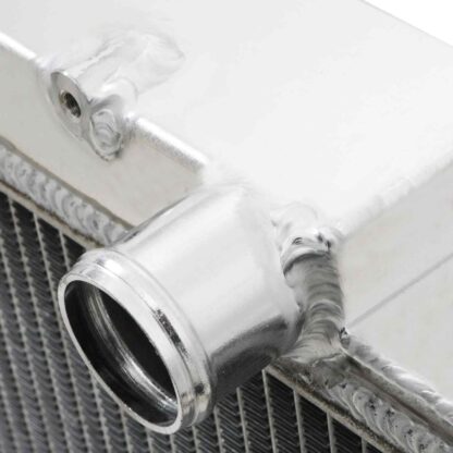 Twin aluminium core will achieve up to 30% more cooling capability than the standard radiator