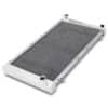 Polished alloy and TIG welded for strength and long lasting durability