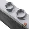 More water volume within a channel means greater cooling efficiency