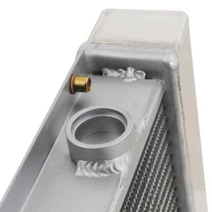 Polished alloy and TIG welded for strength and long lasting durability