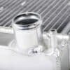 Twin core aluminium core will achieve up to 30% more cooling capability than the standard radiator