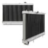 Twin channel aluminium core will achieve up to 30% greater cooling capacity than the standard item